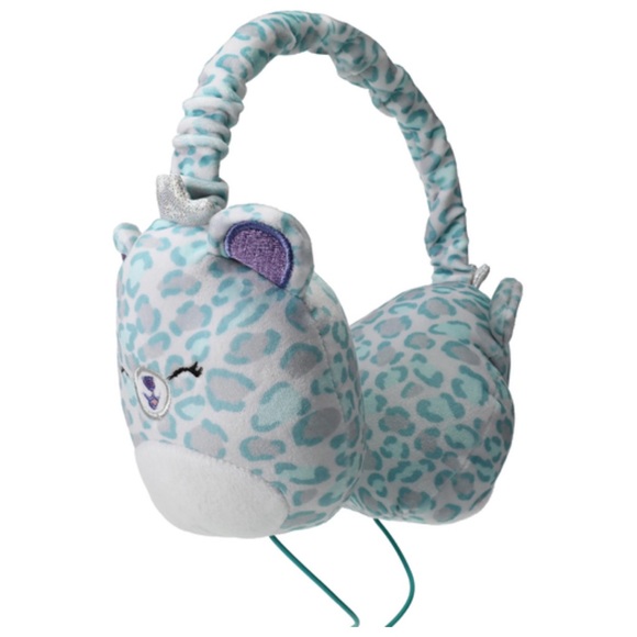 Squishmallows Hera The Princess Cheetah Gift Set Plush Wired Headphone & Plush - Picture 12 of 13